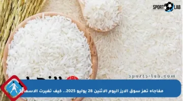 مفاجأة تهز سوق الأرز اليوم الاثنين 28 يوليو 2025.. كيف تغيرت الأسعار؟